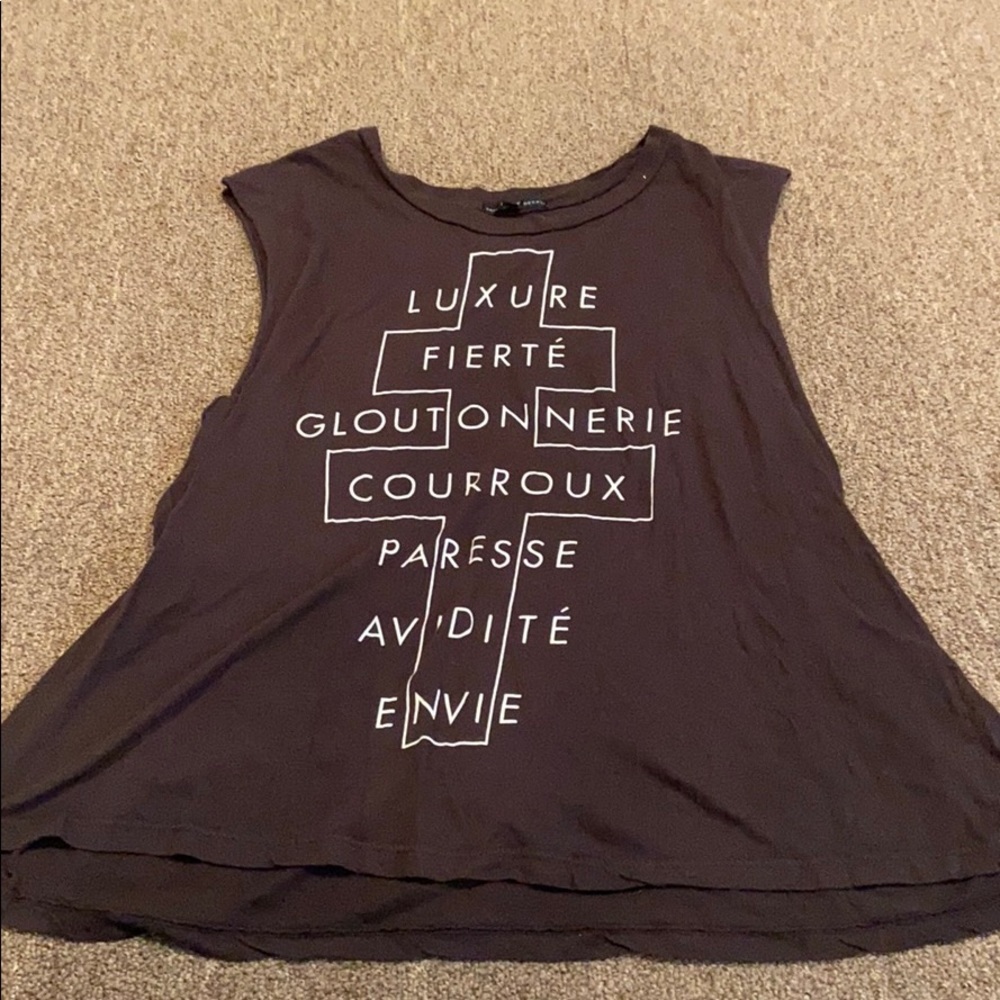 Truly Madly Deeply Seven Sins Muscle Tank